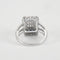 Bague 57 Bague en or blanc 18 carats et diamants 58 Facettes