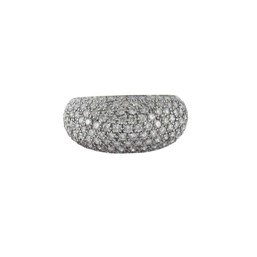 Bague 52 Bague en or blanc 18 ct et diamants 58 Facettes