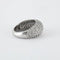 Bague 52 Bague en or blanc 18 ct et diamants 58 Facettes