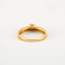 Bague 52 Bague en or jaune 18 ct et diamants 58 Facettes