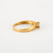 Bague 52 Bague en or jaune 18 ct et diamants 58 Facettes