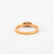 Bague 50 Bague en or jaune 18 ct et diamants 58 Facettes
