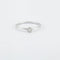 Bague 54.5 Bague en or blanc 18 ct et diamants 58 Facettes