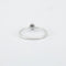 Bague 54.5 Bague en or blanc 18 ct et diamants 58 Facettes