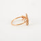 Bague 52 LOVE - Bague en or rose 18 ct et diamants 58 Facettes