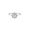 Bague 53 Bague en or blanc 18 ct et diamants 58 Facettes