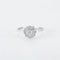Bague 53 Bague en or blanc 18 ct et diamants 58 Facettes