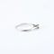 Bague 49 Bague en or blanc 18 ct et diamants 58 Facettes