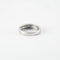 Bague 48 Bague en or blanc 18 ct et diamants 58 Facettes