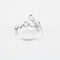Bague 52 LOVE - Bague en or blanc et diamants 58 Facettes