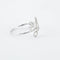 Bague 52 LOVE - Bague en or blanc et diamants 58 Facettes