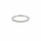 Bague 50 Bague en or blanc et diamants 58 Facettes