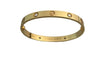Bracelet Cartier LOVE - Bracelet en or jaune avec 4 diamants 58 Facettes Bracelet cartier love