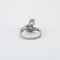 Bague 50 Bague en or blanc 18 ct et diamants 58 Facettes