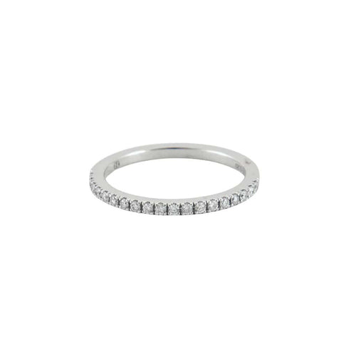 Bague 52 Bague en or blanc 18 ct et diamants 58 Facettes