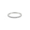 Bague 52 Bague en or blanc 18 ct et diamants 58 Facettes