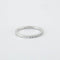 Bague 52 Bague en or blanc 18 ct et diamants 58 Facettes