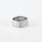 Bague 63 Bague en or blanc 18 ct et diamants 58 Facettes