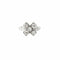 Bague 52 Bague en or blanc 18 ct et diamants 58 Facettes