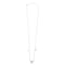 Collier Collier "I Love You" en or blanc 18 ct et diamants 58 Facettes