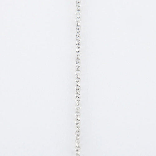 Collier Collier "I Love You" en or blanc 18 ct et diamants 58 Facettes