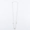 Collier Collier "I Love You" en or blanc 18 ct et diamants 58 Facettes