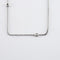 Collier Collier barrette en or blanc 18 ct et diamants 58 Facettes