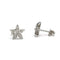 Boucles d'oreilles Boucles d'oreilles étoiles en or blanc et diamants 58 Facettes 260041R
