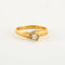 Bague 67 Bague en or jaune 18 ct et diamants 58 Facettes