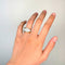 Bague 50 Bague bandeau en or bicolore 750 et diamants 58 Facettes 260013R