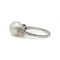 Bague 50 Art déco - Bague en platine 950‰ avec diamants et perle 58 Facettes 260016R