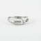 Bague 52 Bague en or blanc et diamants 58 Facettes