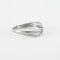 Bague 52 Bague en or blanc et diamants 58 Facettes