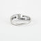 Bague 52 Bague en or blanc et diamants 58 Facettes