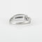 Bague 52 Bague en or blanc et diamants 58 Facettes
