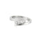 Bague 54 Bague trilogie en or blanc et diamants 58 Facettes