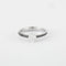 Bague 54 Bague en or blanc 14 carats, diamants noirs et blanc 58 Facettes