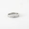 Bague 54.5 Bague en or blanc 18 carats et diamants 58 Facettes