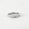 Bague 54.5 Bague en or blanc 18 carats et diamants 58 Facettes