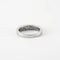 Bague 54.5 Bague en or blanc 18 carats et diamants 58 Facettes