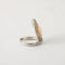 Bague 53 Bague Coeur Diamants Nacre 58 Facettes