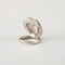 Bague 53 Bague Coeur Diamants Nacre 58 Facettes