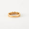 Bague 50 Bague alliance en or jaune 14 carats et diamants 58 Facettes