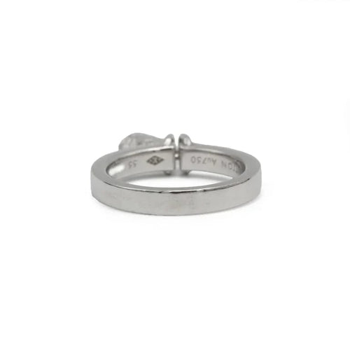 Bague 55 Louis Vuitton Lockit PM - Bague en or blanc 750‰ et diamants 58 Facettes 250078SP