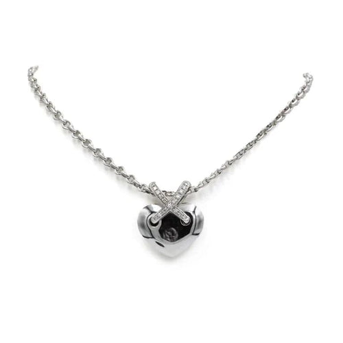 Collier Collier Pendentif Or Diamants Coeur Lien - CHAUMET 58 Facettes 250432R