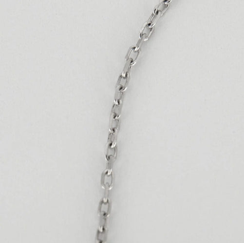 Bracelet Bracelet en or blanc avec cercle de diamants 58 Facettes