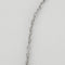 Bracelet Bracelet en or blanc avec cercle de diamants 58 Facettes