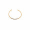 Bracelet Bracelet jonc en or jaune et diamants 58 Facettes