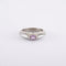 Bague 56 Bague Saphir rose PIAGET 58 Facettes 130168R