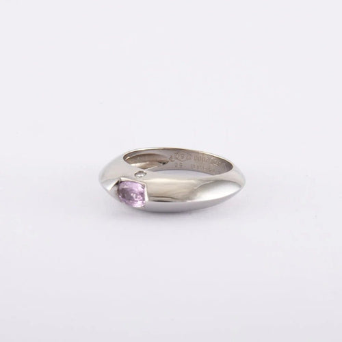 Bague 56 Bague Saphir rose PIAGET 58 Facettes 130168R